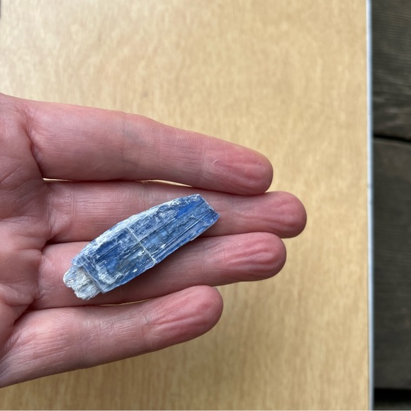 Kyanite 3 Pieces Lapis Lazuli 3 Pieces, Set Of 6 Crystals - Picture 8 of 9